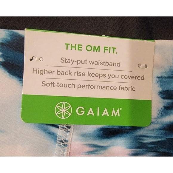 NWT Gaiam OM Fit Leggings size xsmall - Picture 7 of 10